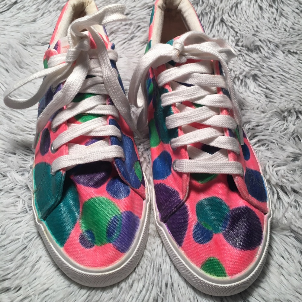 Rocket Dog Polka-dot multicolor Sneakers size W 10